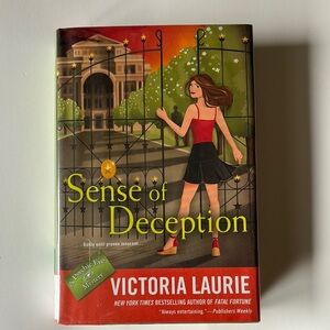 ⭐️Sense of Deception Hardcover Book
